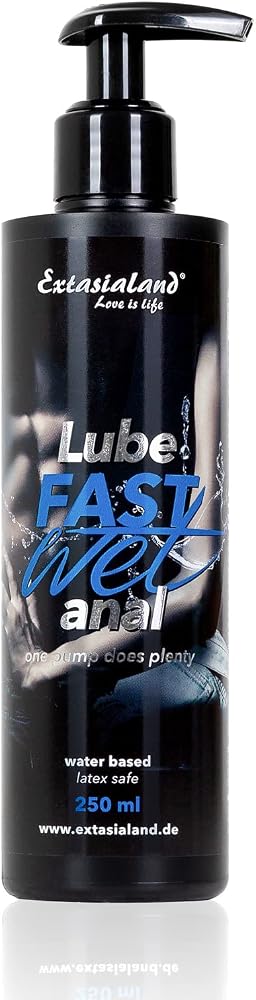Extasialand Anal Lubricant Water-Based, 250 ml