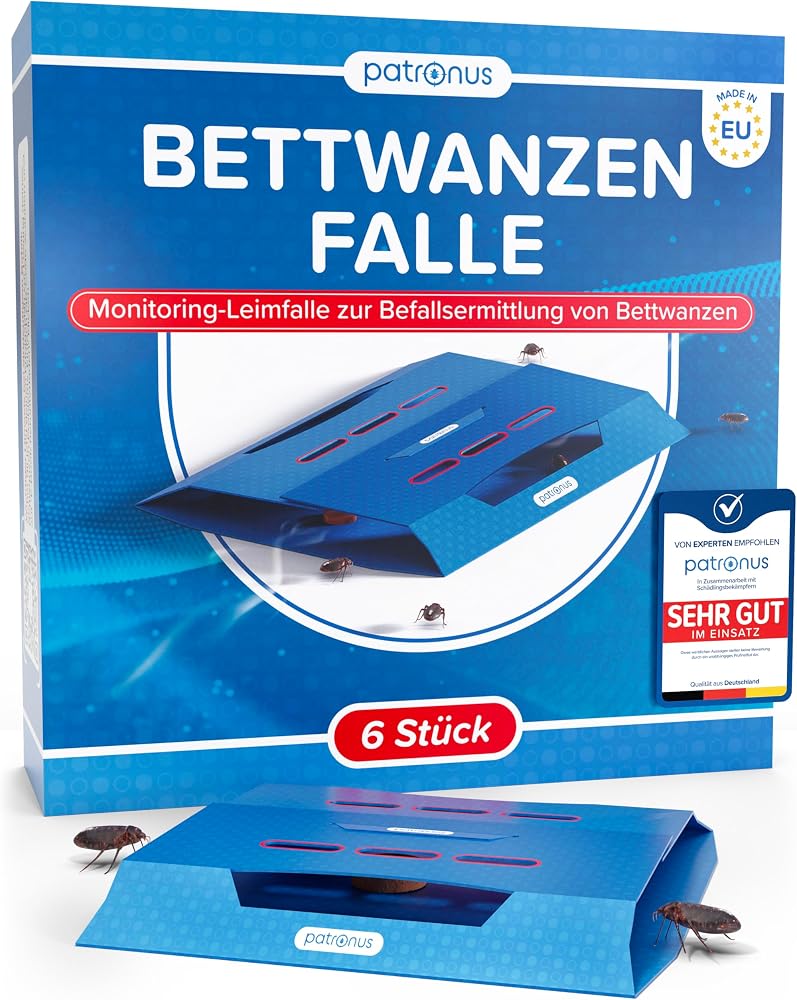 Bed Bug Monitoring Traps, 6 Pack