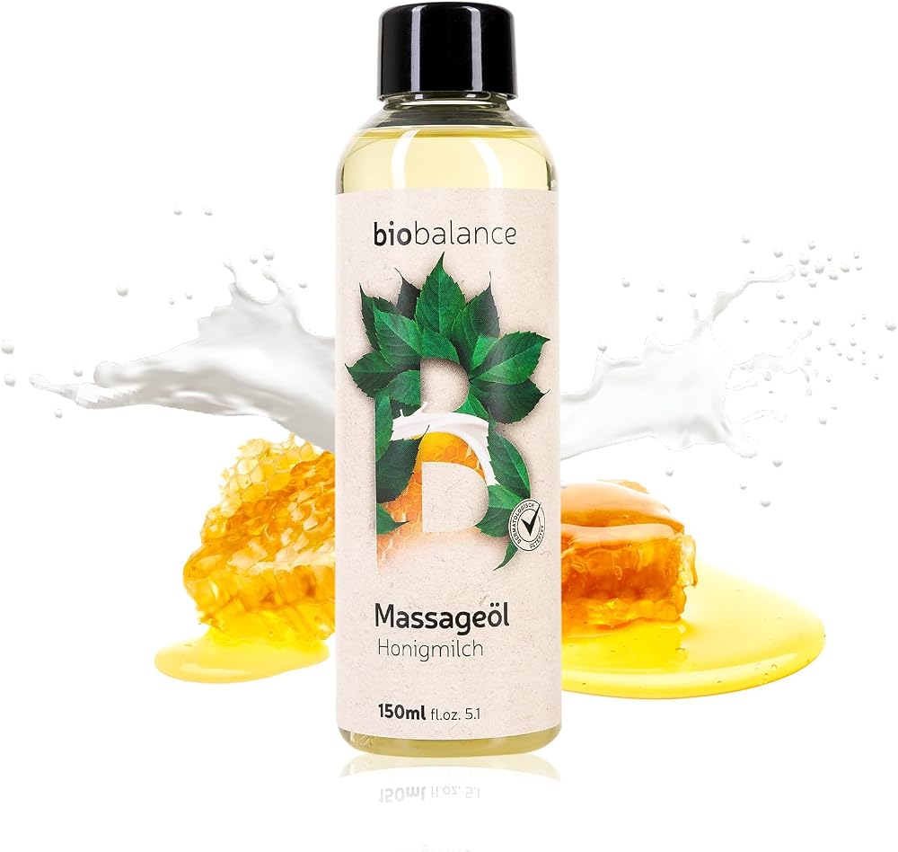BIO BALANCE Honey Milk Massage Oil, 150 ml
