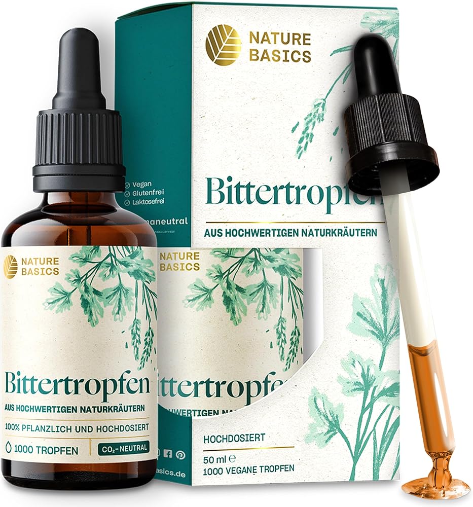 Bitter Herb Drops Alcohol-Free, 1000 Drops