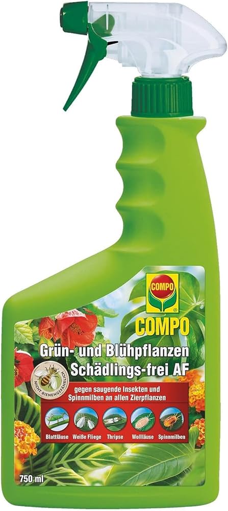 COMPO Pest-Free AF for Green and Flowering Plants, 750 ml