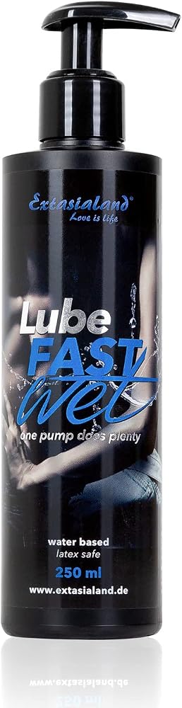 Extasialand Fastwet Water-Based Lubricant, 250 ml