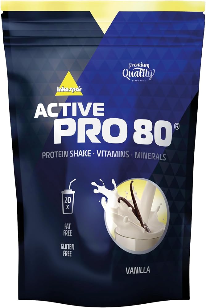 inkospor Active Pro 80 Protein Powder Vanilla, 500 g