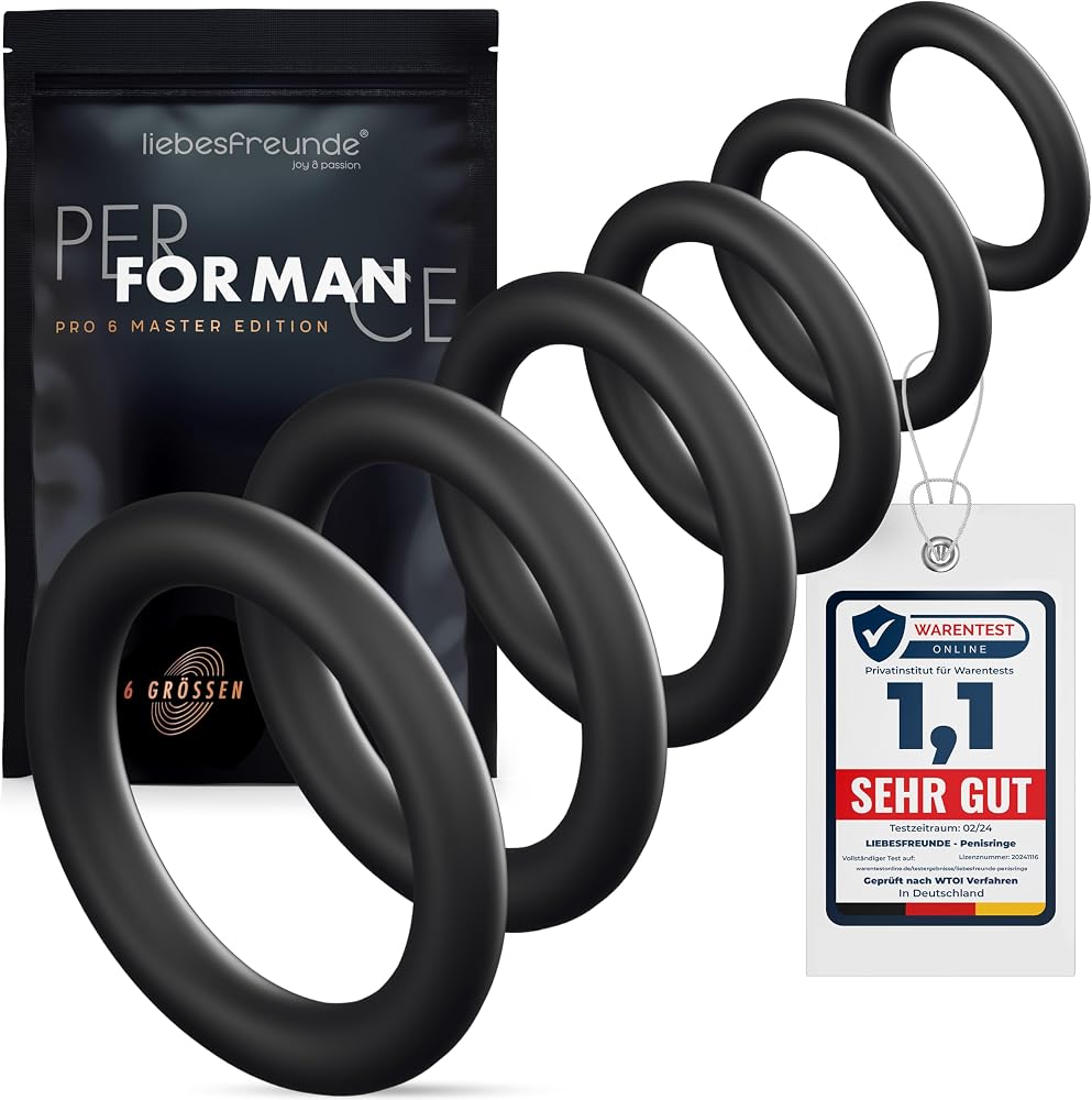 Liebesfreunde Ring Set, Black