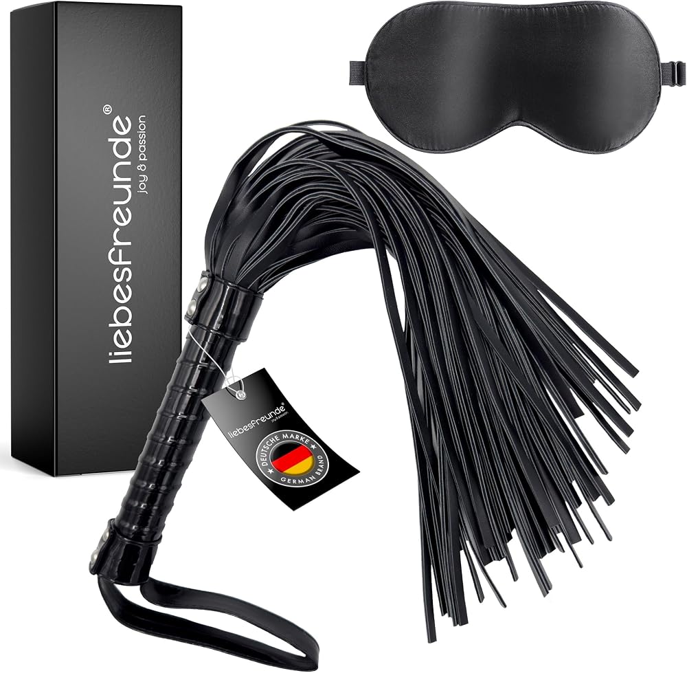 Liebesfreunde Flogger with Blindfold