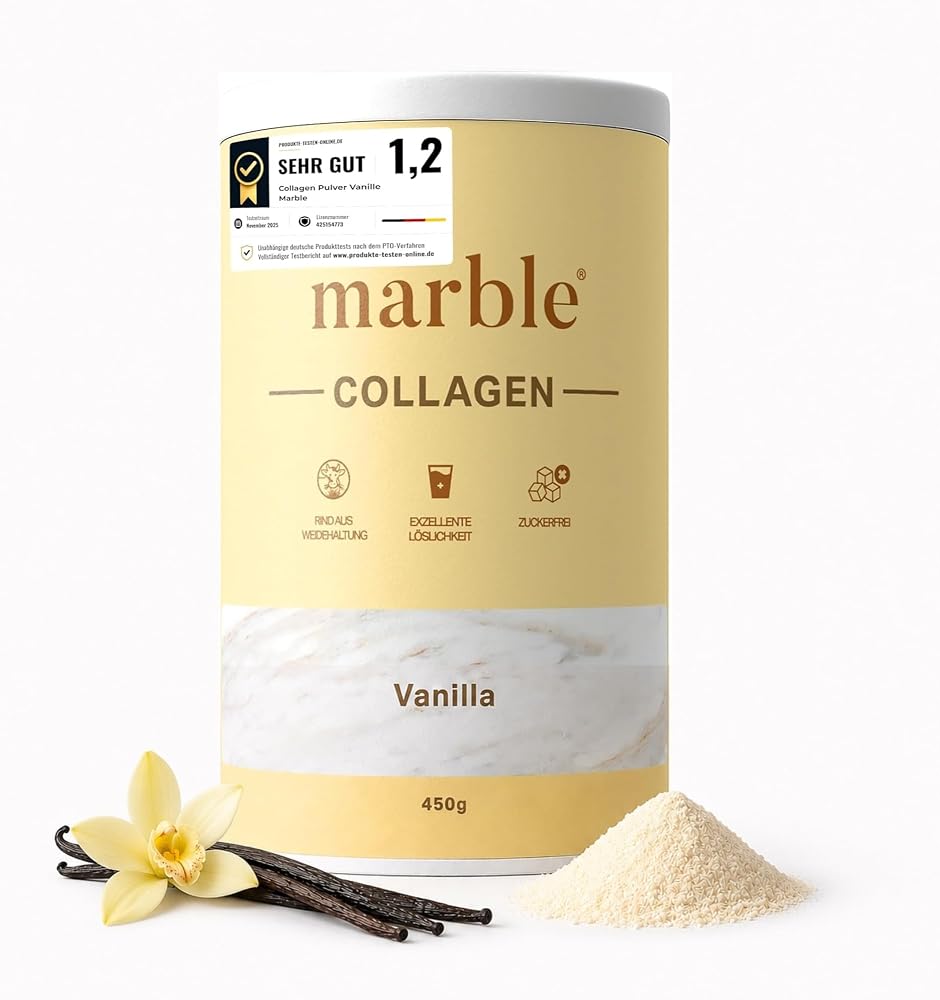 marble Collagen Powder Vanilla 450g