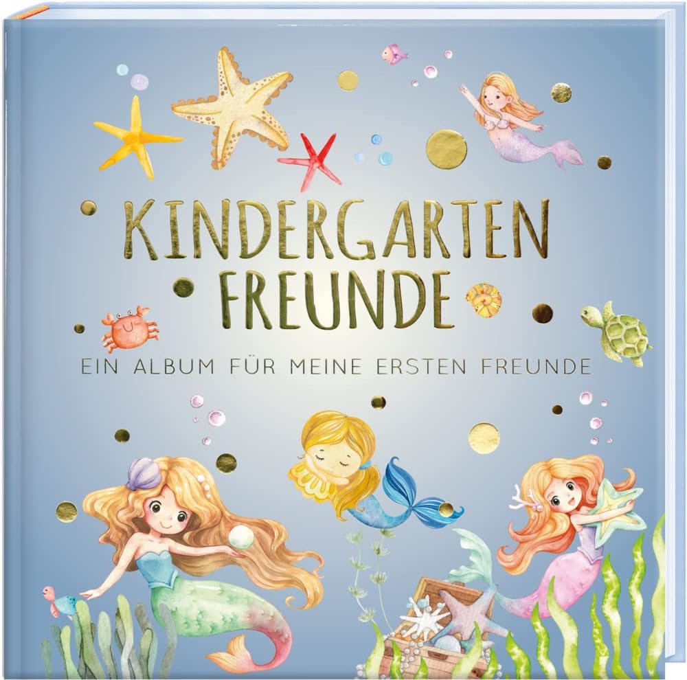 PAPERISH Friendship Book Kindergarten, Mermaid