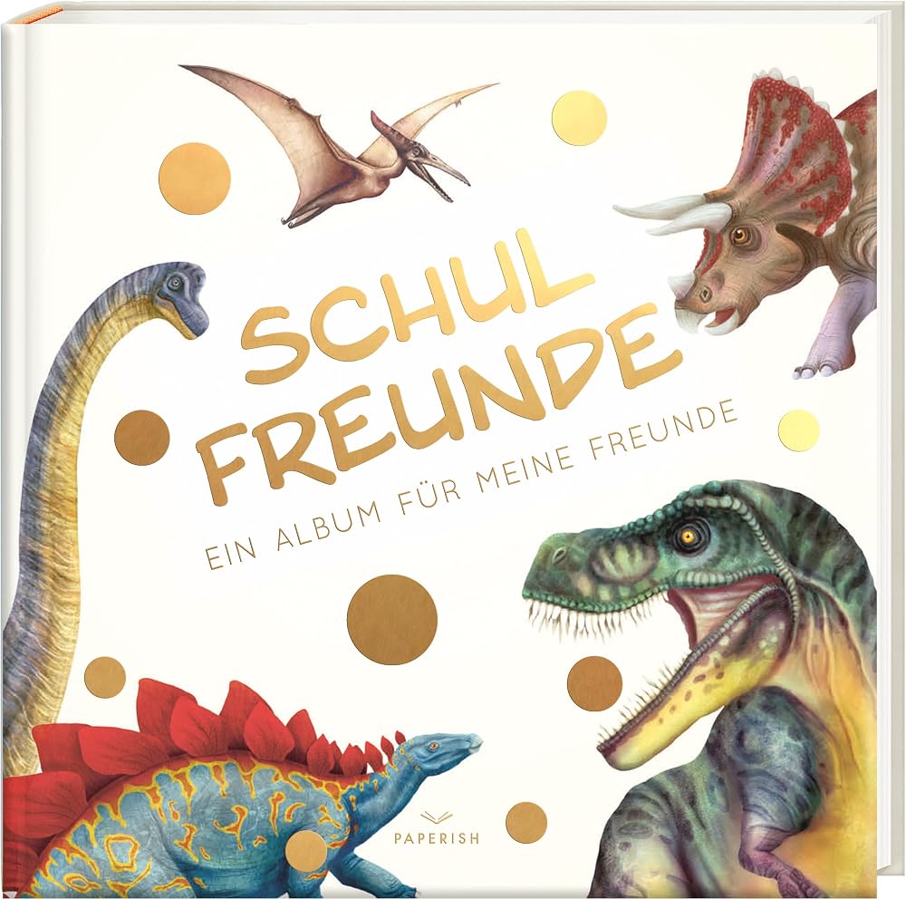 PAPERISH Friendship Book School, Dinosaur