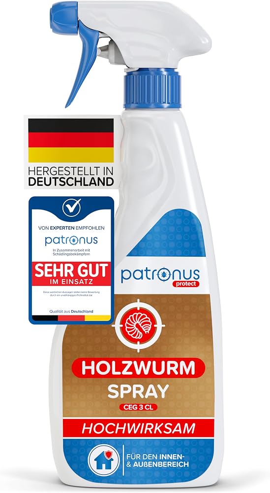 Patronus Woodworm Spray 500ml