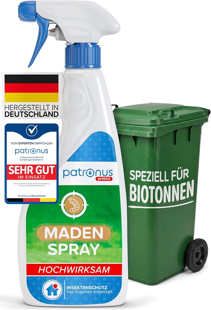 Patronus Maggot Spray for Organic Waste Bins, 500 ml